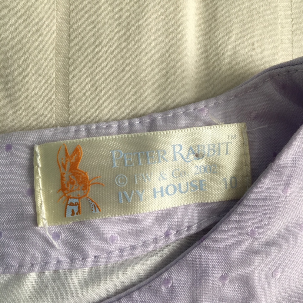 Peter Rabbit Lilac Ruffle Dress - Picture 8 of 8